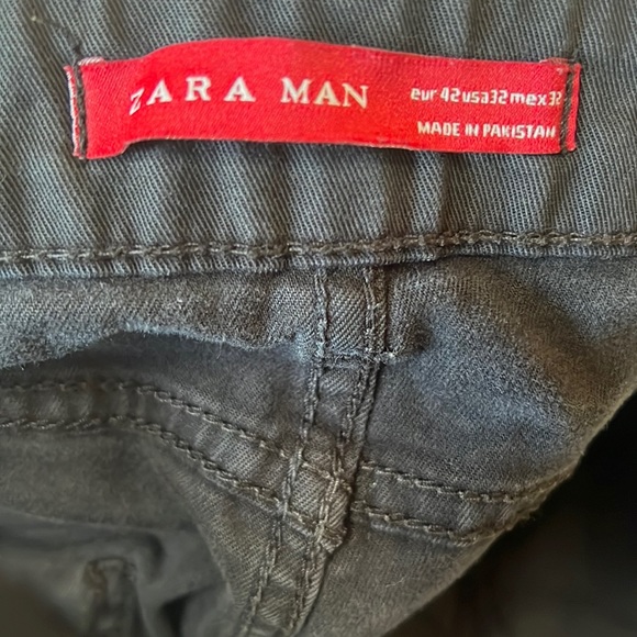 Zara Man - black pants size 32 - Picture 3 of 4